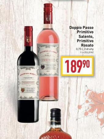 Billa Doppio passo primitivo rosato nabídka
