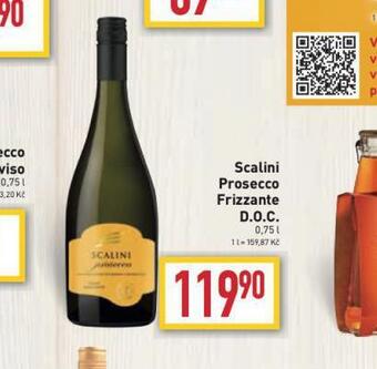 Billa Scalini prosecco frizzante d.o.c. nabídka