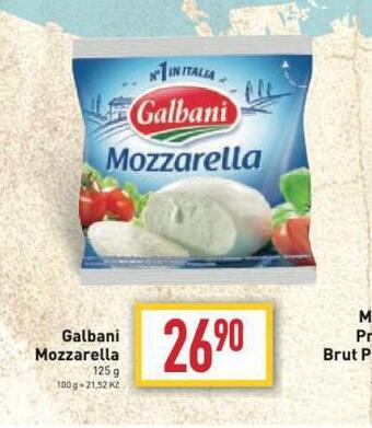 Billa Mozzarella nabídka