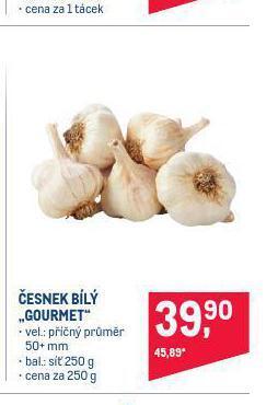 Makro Česnek bílý nabídka