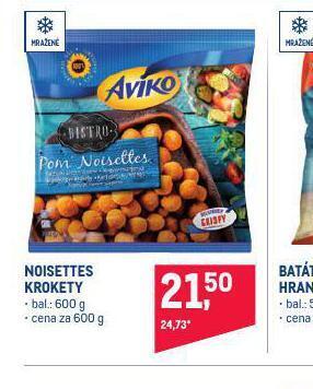 Makro Noisettes krokety nabídka