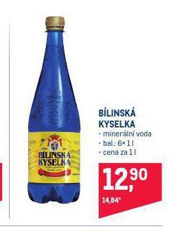 Makro Bílinská kyselka nabídka