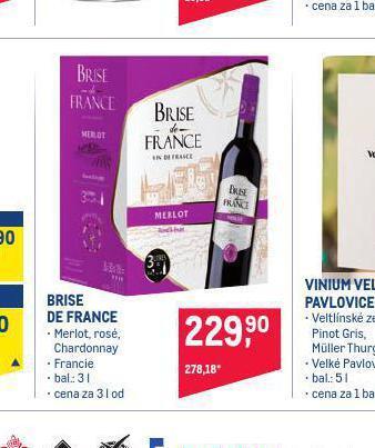 Makro Brise de france nabídka