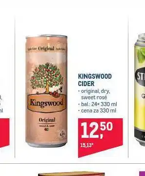 Makro Kinder cider nabídka