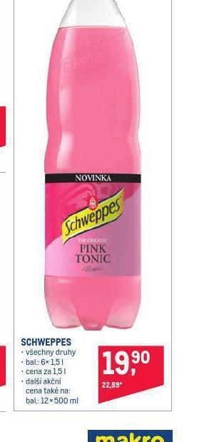 Makro Schweppes nabídka
