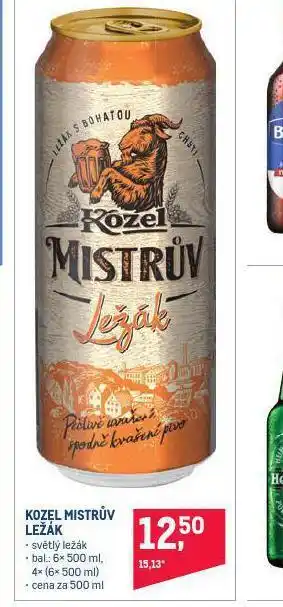 Makro Kozel mistrův ležák nabídka