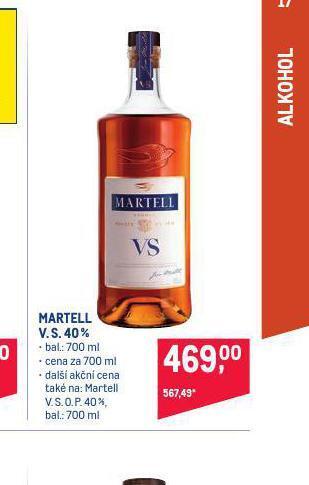 Makro Martell v.s. 40% nabídka