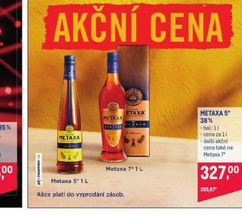 Makro Metaxa 5* nabídka