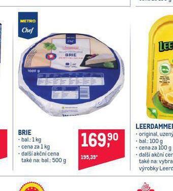 Makro Brie nabídka