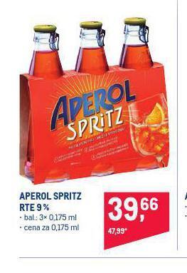 Makro Aperol spritz rte 9% nabídka