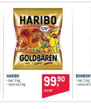 Makro Haribo nabídka