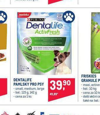 Dentalife pamlsky pro psy
