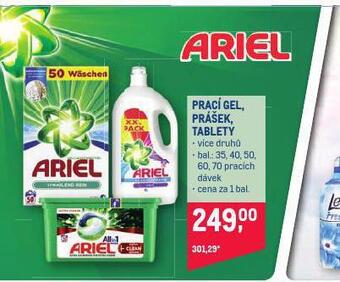 Makro Ariel prací prostředek nabídka