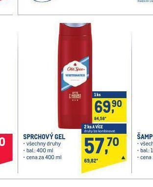 Makro Old spice sprchový gel nabídka