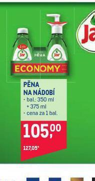 Makro Jar pěna na nádobí nabídka