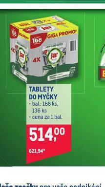 Makro Jar tablety do myčky nabídka