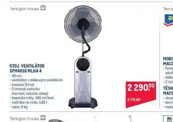 Makro Stojanový ventilátor nabídka
