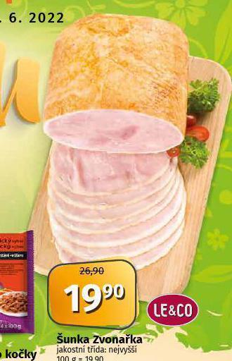 Coop Šunka zvonařka nabídka