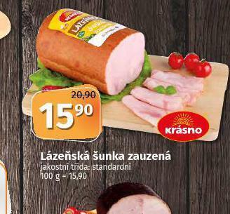Coop Lázeňská šunka zauzená nabídka