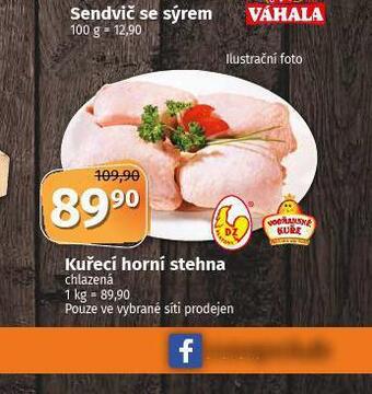 Coop Kuřecí horní stehna nabídka