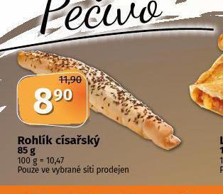Coop Rohlík císařský nabídka