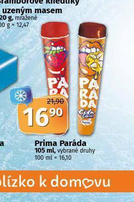 Coop Prima paráda nabídka
