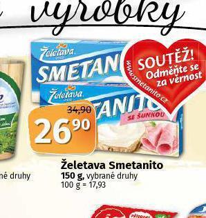 Coop Želetava smetanito nabídka