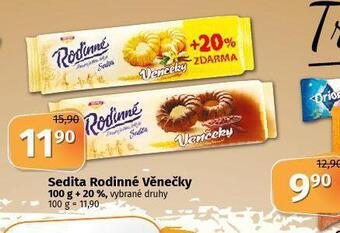 Coop Sedita rodinné věnečky nabídka