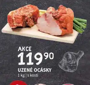 Uzené ocásky s kostí