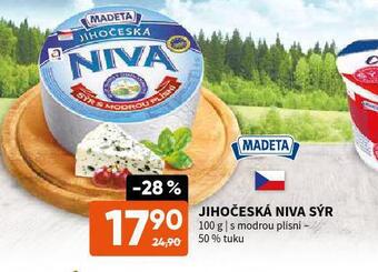 Terno Jihočeská niva sýr nabídka