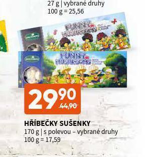 Terno Hříbečky sušenky nabídka