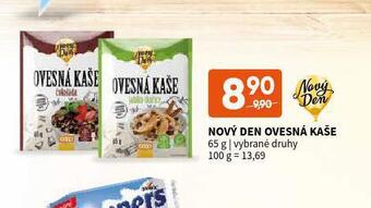 Terno Nový den ovesná kaše nabídka