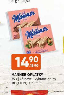 Terno Manner oplatky nabídka