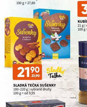 Terno Sladká tečka sušenky nabídka