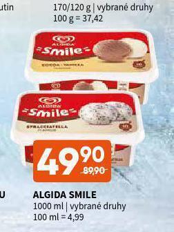 Terno Algida smile nabídka