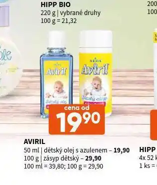Terno Aviril dětský olej nabídka