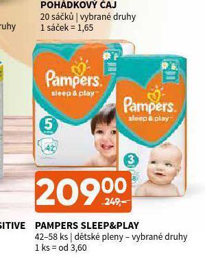 Terno Pampers dětské plenky nabídka