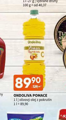 Terno Ondoliva pomace olivový olej z pokrutin nabídka