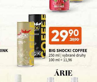 Terno Big shock coffee nabídka