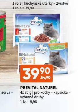 Terno Prevital naturel kapsička pro kočky nabídka