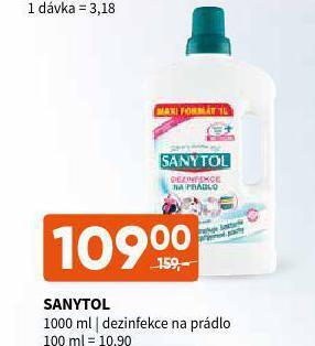 Terno Sanytol dezinfekce na prádlo nabídka