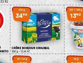 Créme bonjour originál