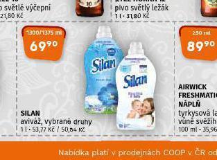 Terno Silan aviváž nabídka