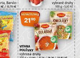 Terno Vitana polévky nabídka