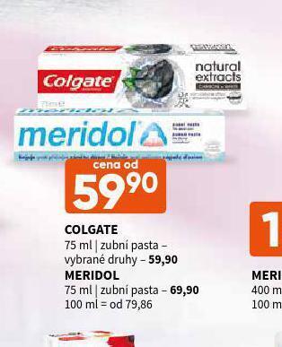 Terno Colgate zubní pasta nabídka