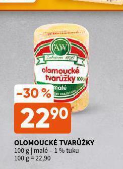 Terno Olomoucké tvarůžky nabídka