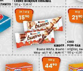 Terno Kinder bueno nabídka
