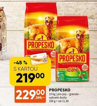 Terno Propesko granule pro psy nabídka