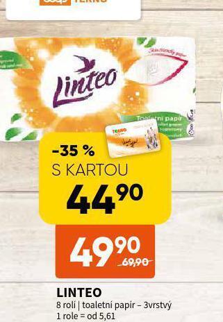 Terno Linteo toaletní papír nabídka