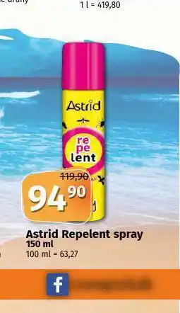 Coop Astrid repelnt spray nabídka